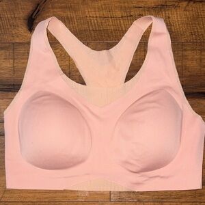 Seamless Pink Sports Bra
